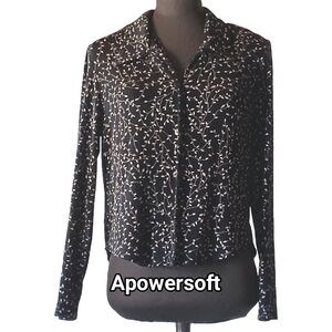 Split Back 90s Blouse (0322)